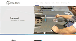 Desktop Screenshot of dwclark.com